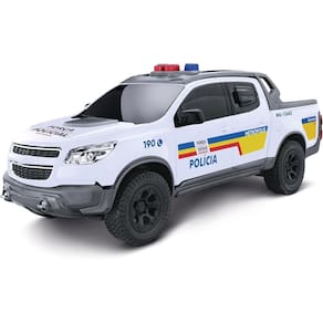 Caminhonete De Brinquedo Pick-Up S10 Polícia Mg 1146