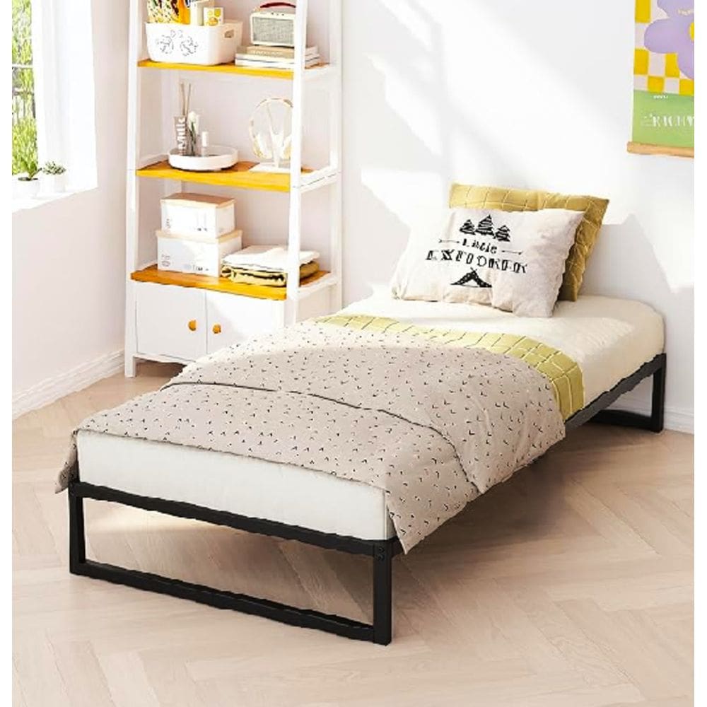 Cama De Solteiro Aço Estilo Industrial Mobbili Cs-02