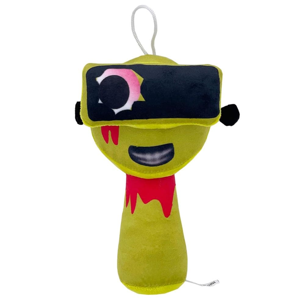 Jogo de pelúcia Super JAKES Sprunki para crianças adultas, amarelo, vermelho