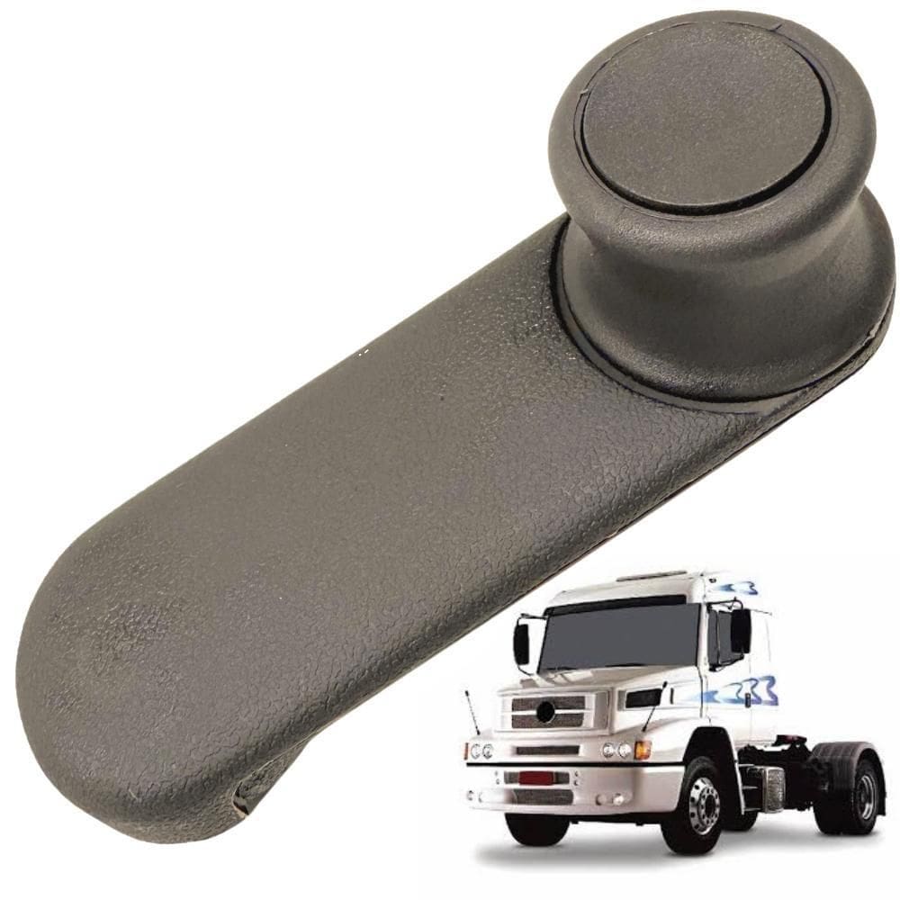 Manivela Reguladora Vidro Marrom Caminhão Mb L709 909 Esqdir