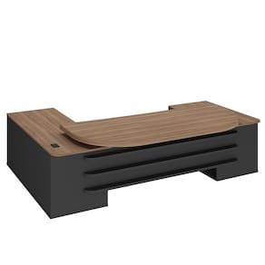 Mesa para Escritório Diretor Grande 2 Portas 4 Gavetas