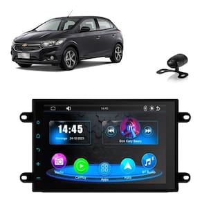 Kit Multimídia Prisma 2013 2014 2015 2016 2017 2018 2019 7 Pol Carplay Androidauto Cm7 Faaftech