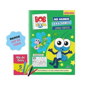 Livro-Tapete Bob Zoom No Mundo Das Cores