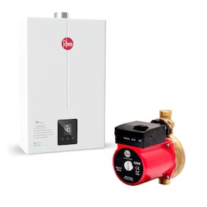 Kit Aquecedor 15 Litros GLP Bivolt + Bomba 120W 220V Rheem