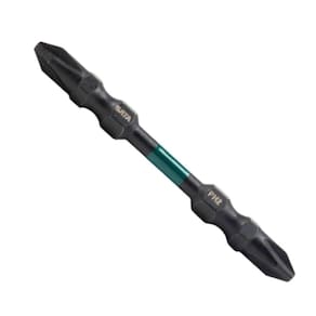 Pontas deImpacto Duplo Phillips PH2 65mm com 10 Peças - Sata
