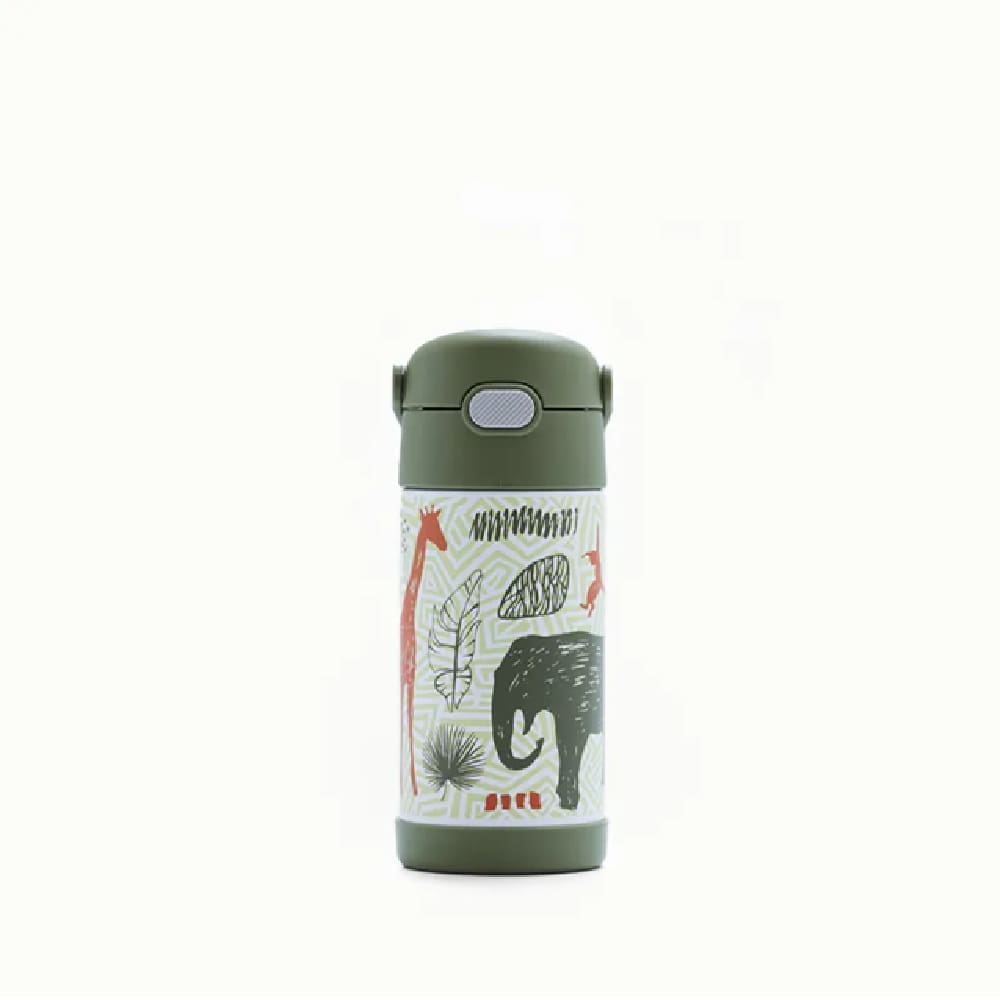 Garrafa Térmica Infantil Funtainer Reino da Selva- Thermos