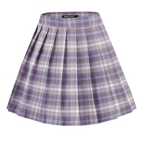 Saia Urban CoCo, uniformes femininos, plissada, mini tamanho M
