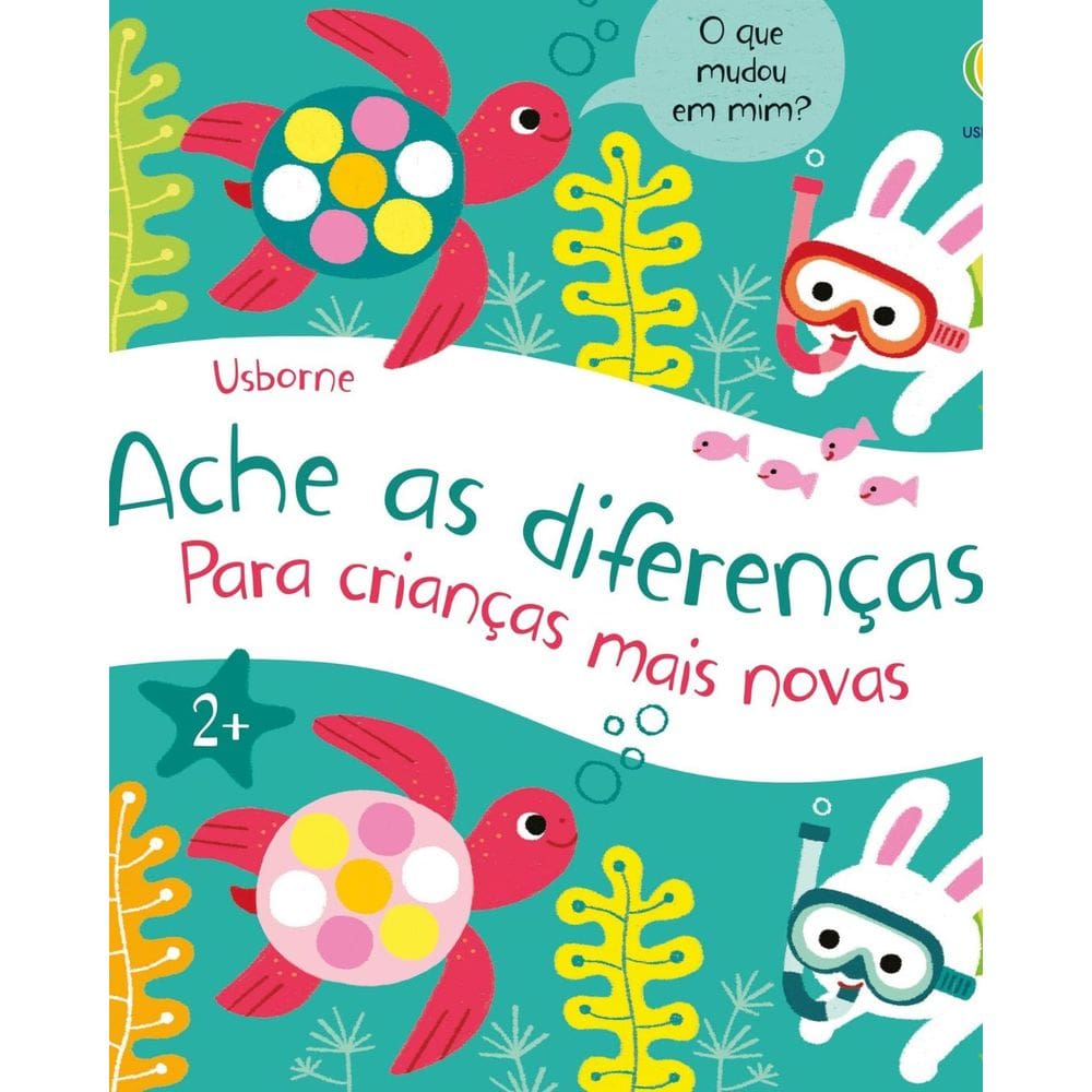 Livro de Atividades: Ache as Diferenças | Editora Usborne | Semelhanças e Diferenças