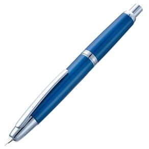 Caneta-tinteiro Jinhao 10, ponta fina azul pérola sem tampa com caixa