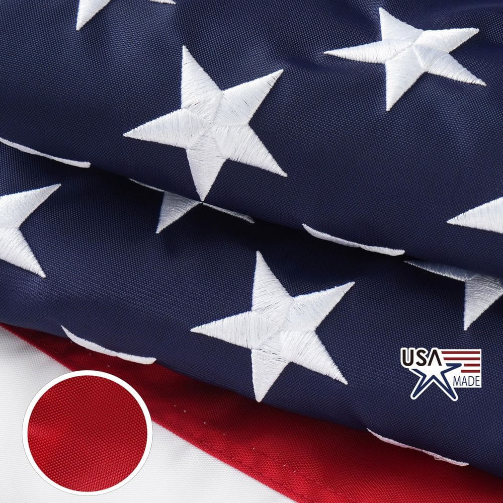 Bandeira americana SYII TearProof Series 60x90cm para exteriores