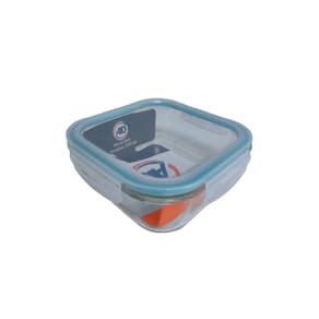Pote De Vidro Hermético Quadrado 1200 Ml - Ad