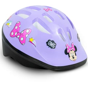 Capacete Infantil Regulável Ciclismo Esportes Radicais Minnie Nathor