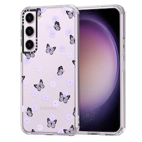 Capa de telefone MOSNOVO para Samsung Galaxy S23 Lilac Butterfly