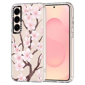 Capa de telefone MOSNOVO para Samsung Galaxy S25 Cherry Blossom