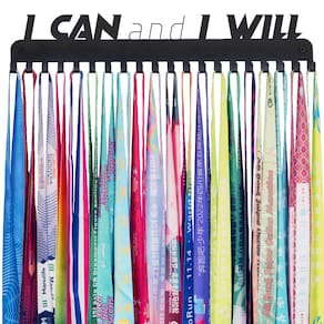 Medal Hanger Display Goutoports I CAN e I Will, mais de 60 medalhas