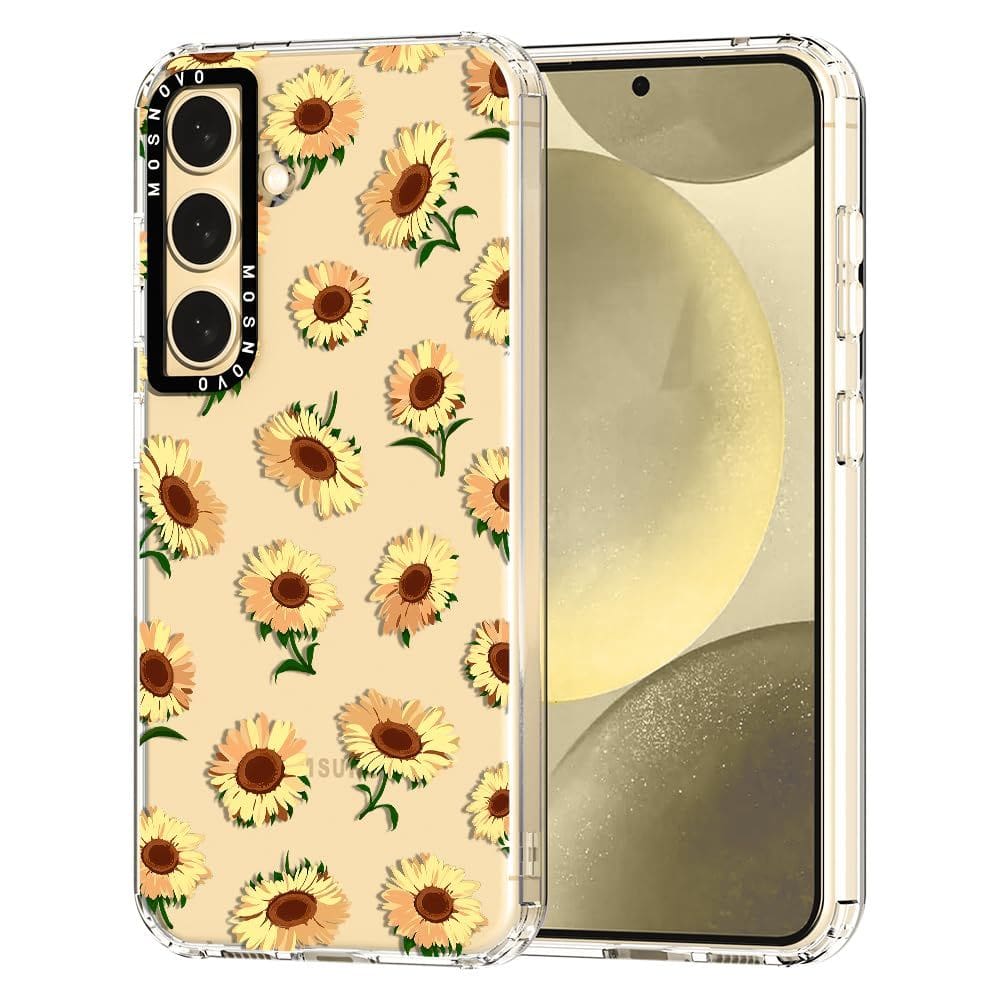 Capa de telefone MOSNOVO para Samsung Galaxy S24 Plus Sunflowers