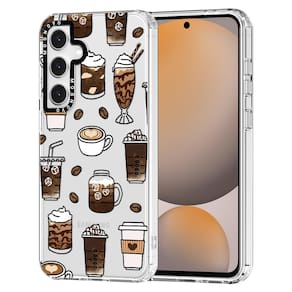 Capa de telefone MOSNOVO para Samsung Galaxy S24 FE Coffee