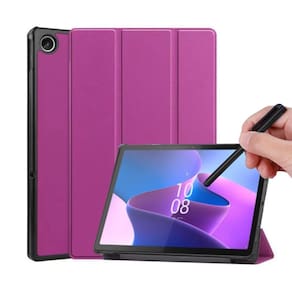 Case Magnética Para Tablet Lenovo M10 10.6 Tb-X606F + Caneta