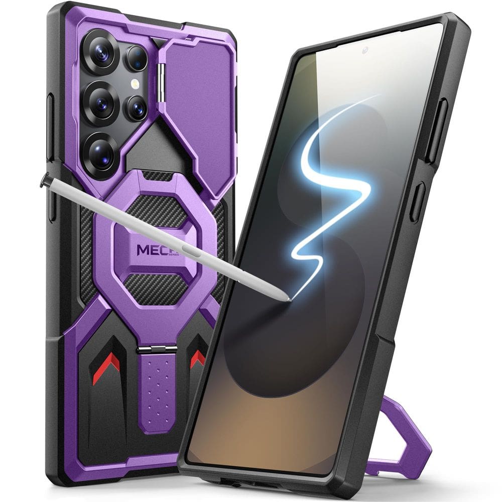 Capa de telefone TONGATE magnética com anel para Samsung Galaxy S25 Ultra