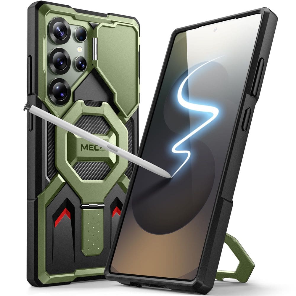 Capa de telefone TONGATE Magnetic para Samsung Galaxy S25 Ultra Green