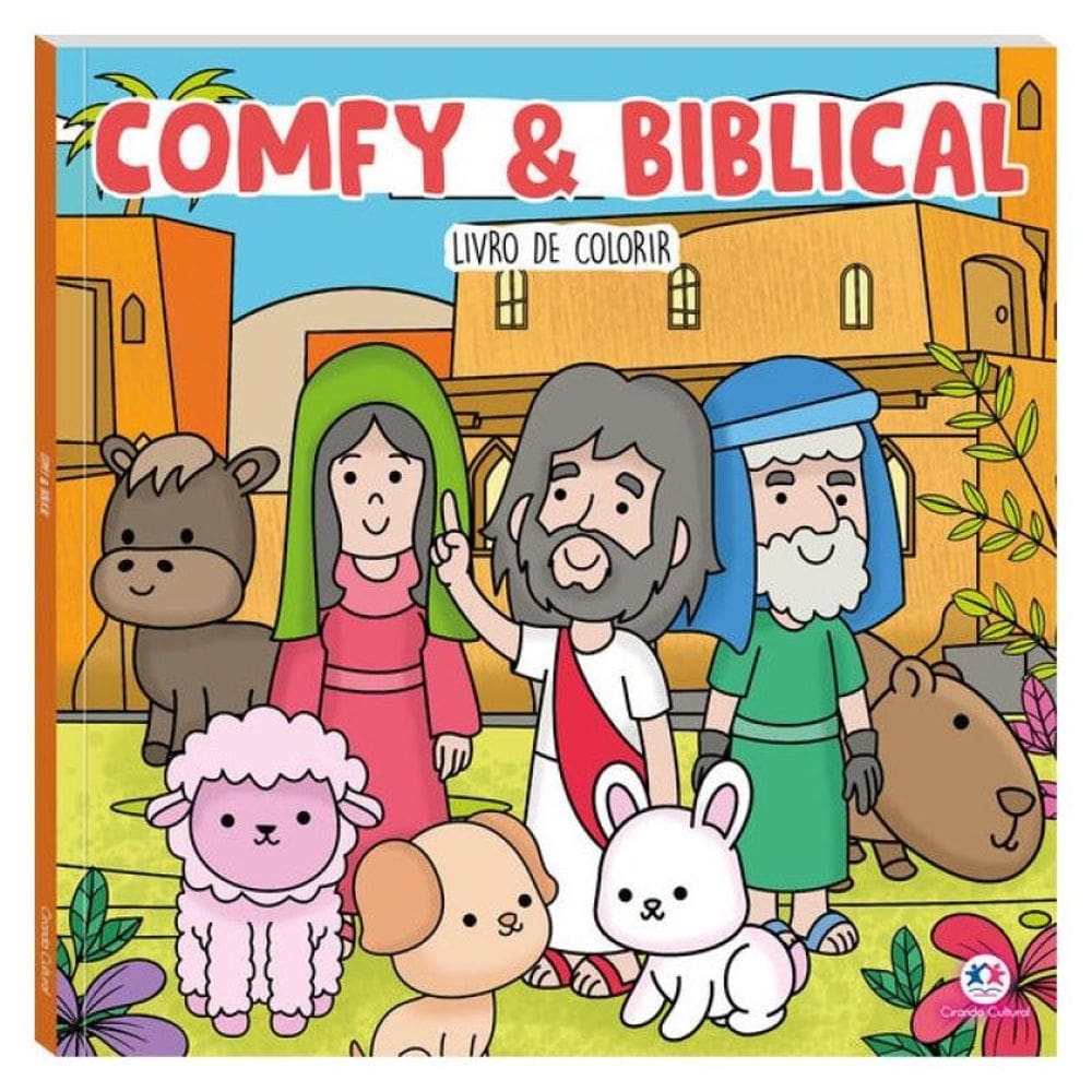 Comfy And Biblical - Livro De Colorir