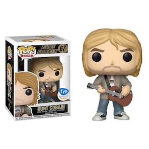 Funko Pop Nirvana Kurt Cobain Exclusivo Fye #67
