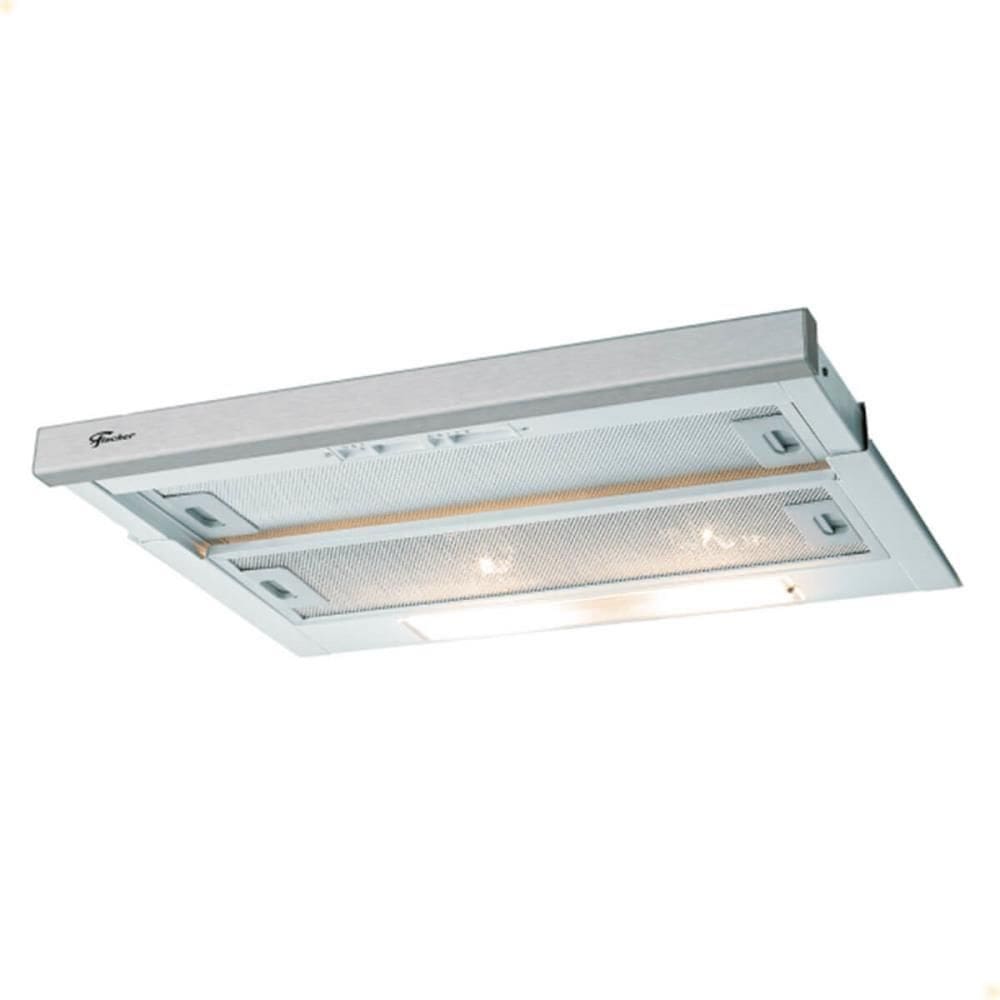 Depurador/Exaustor de Embutir Fischer Slim 60 cm Aço Inox 127V Com Filtro 3 Velocidades 5760-10334