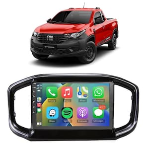 Kit Multimídia Strada Endurance 2020 21 22 23 24 25 9 Carplay Androidauto CM9 Faaftech
