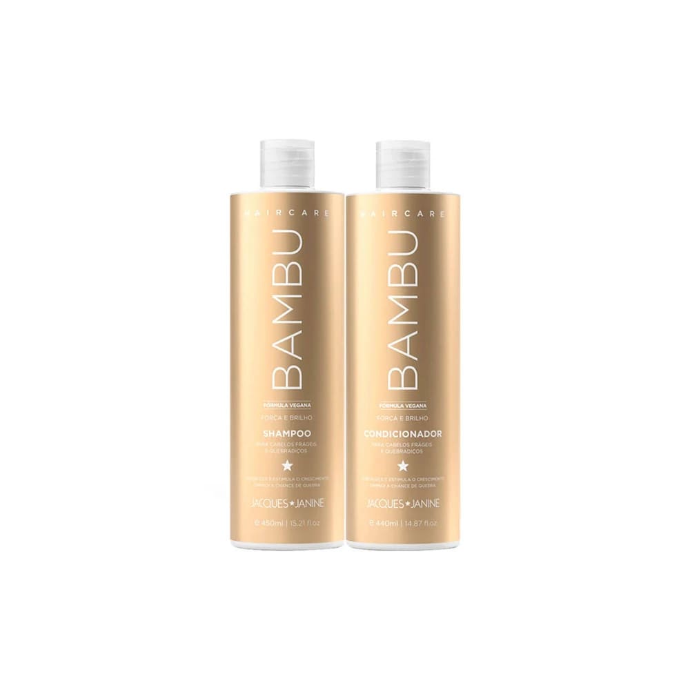 Shampoo + Condicionador Hair Care Bamboo 440ML - Jacques Janine