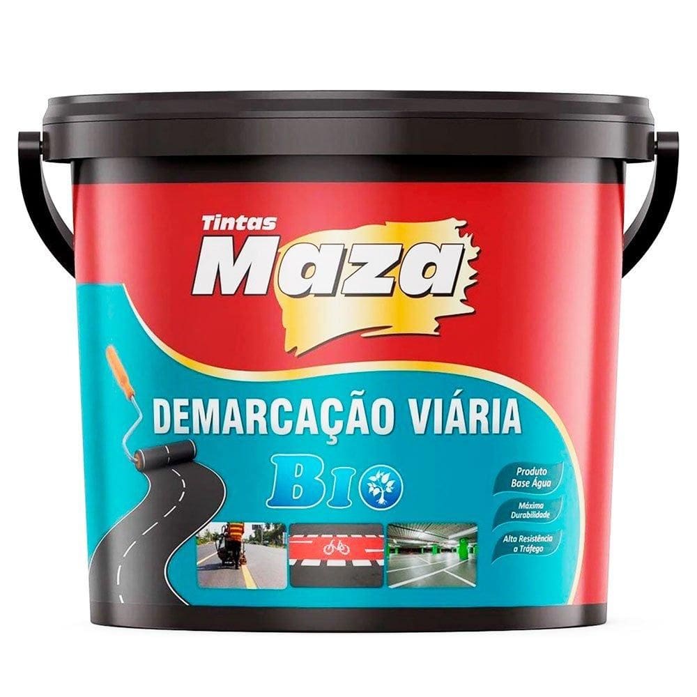 Tinta Demarcação Acrílica Base Água ECO Amarelo 3,6L - Maza