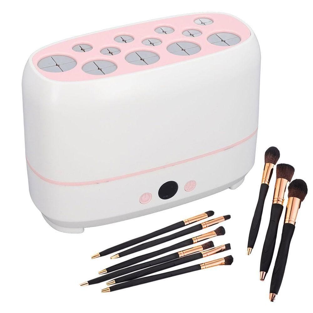 Maquina Eletrica Secador De Pincel De Maquiagem Usb Automatico Escova Esponja Multiuso Pertatil Secagem Rapida