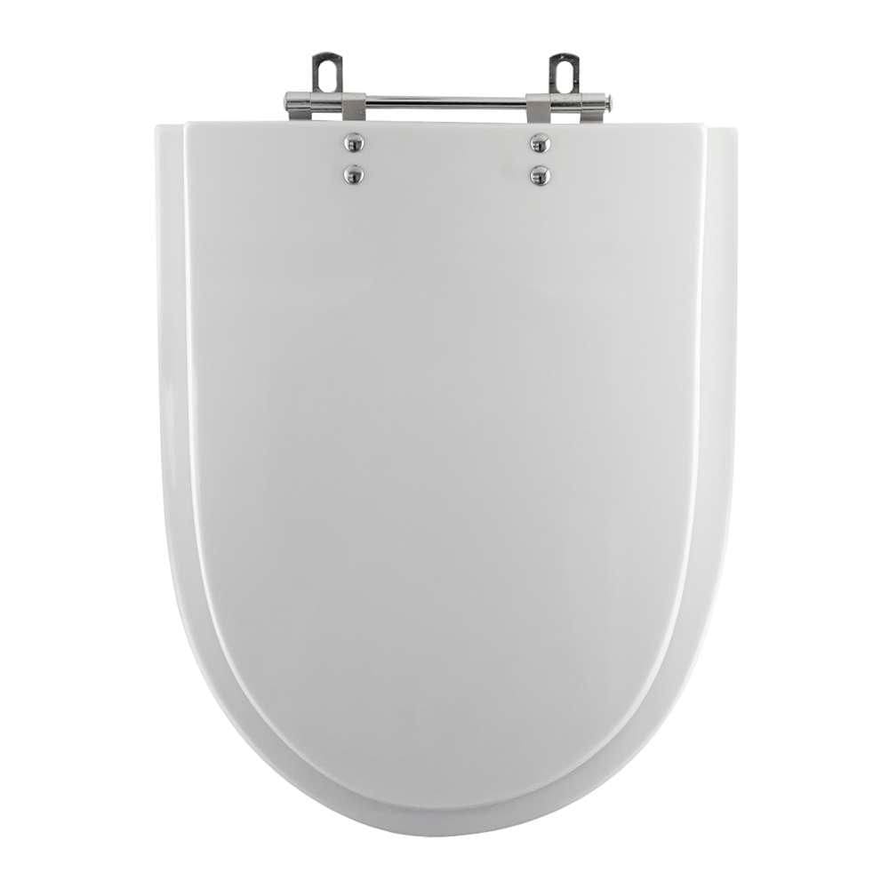 Assento Sanitário Poliéster Acies Branco para vaso Tubrax