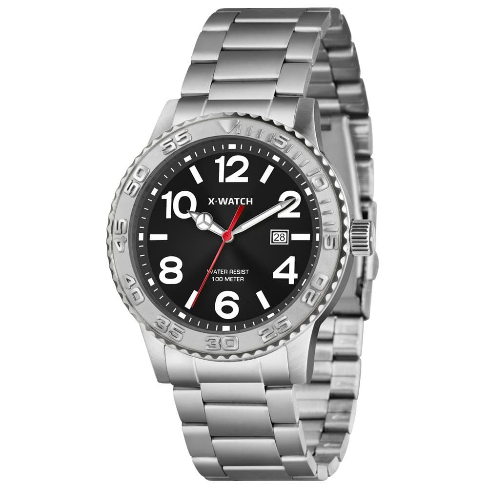 Relógio X-Watch Masculino Ref: Xmss1061 P2sx Casual Prateado