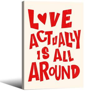 Pôster de arte de parede Aimery 70s Retro Love Actually 40x60cm