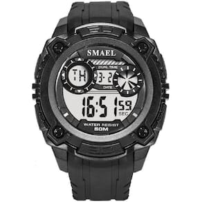 Relógio de Pulso Smael Militar Luxuoso Digital 1390 à prova d´água (Verde)