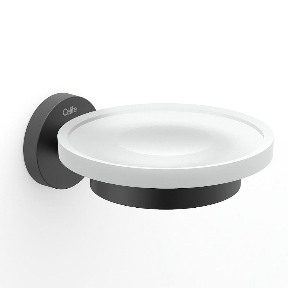 Saboneteira Banheiro Celite New City Preto Matte B5010e70r0