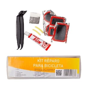 Kit Reparo Para Bicicleta Remendo