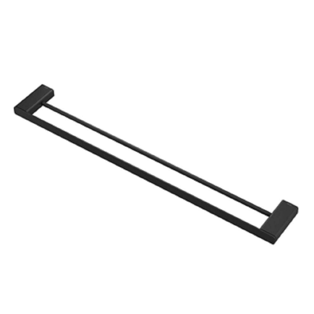 Porta Toalhas Duplo Docolflat Onix 010137ce