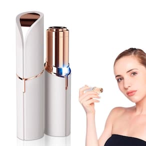 Depiladora Facial Discreta Batom Remove Pelos Indolor