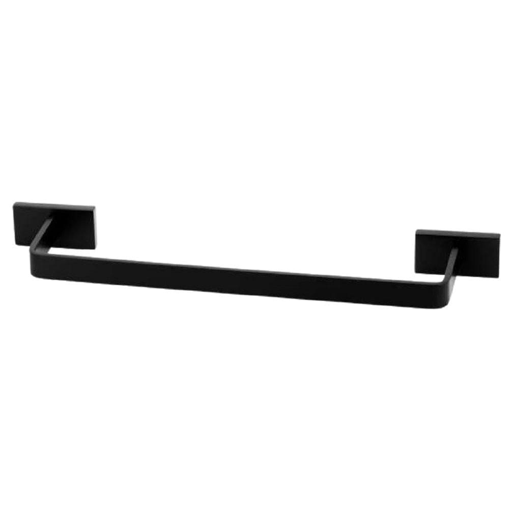Porta Toalha De Rosto Perflex Dom Preto Fosco 12132824