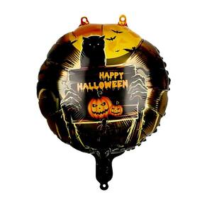 Balão Partiu Happy Halloween - Decoração Halloween 50 Unidds