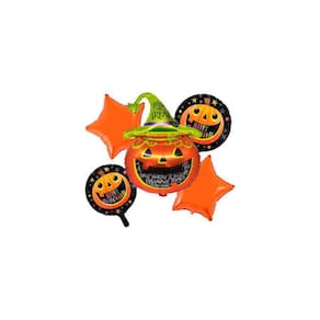 Balão Festa Halloween 2 1 Kit De Balões Com 5 Unidades