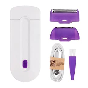 Depilador Elétrico Para Depilação Íntimos E Facial