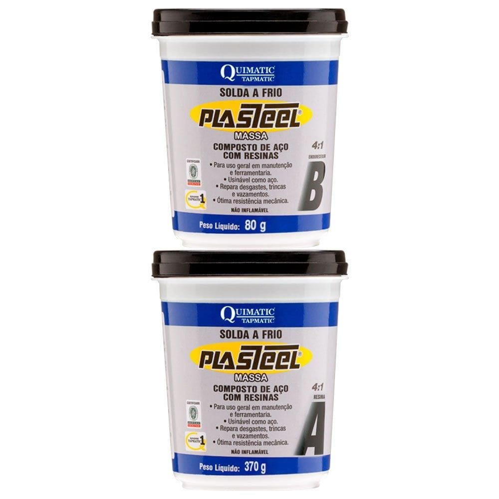 Massa Epóxi para Solda a Frio 450g - Quimatic