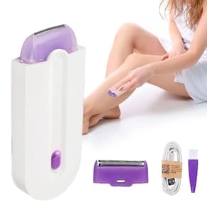 Depilador Elétrico Para Depilação Íntimos E Facial
