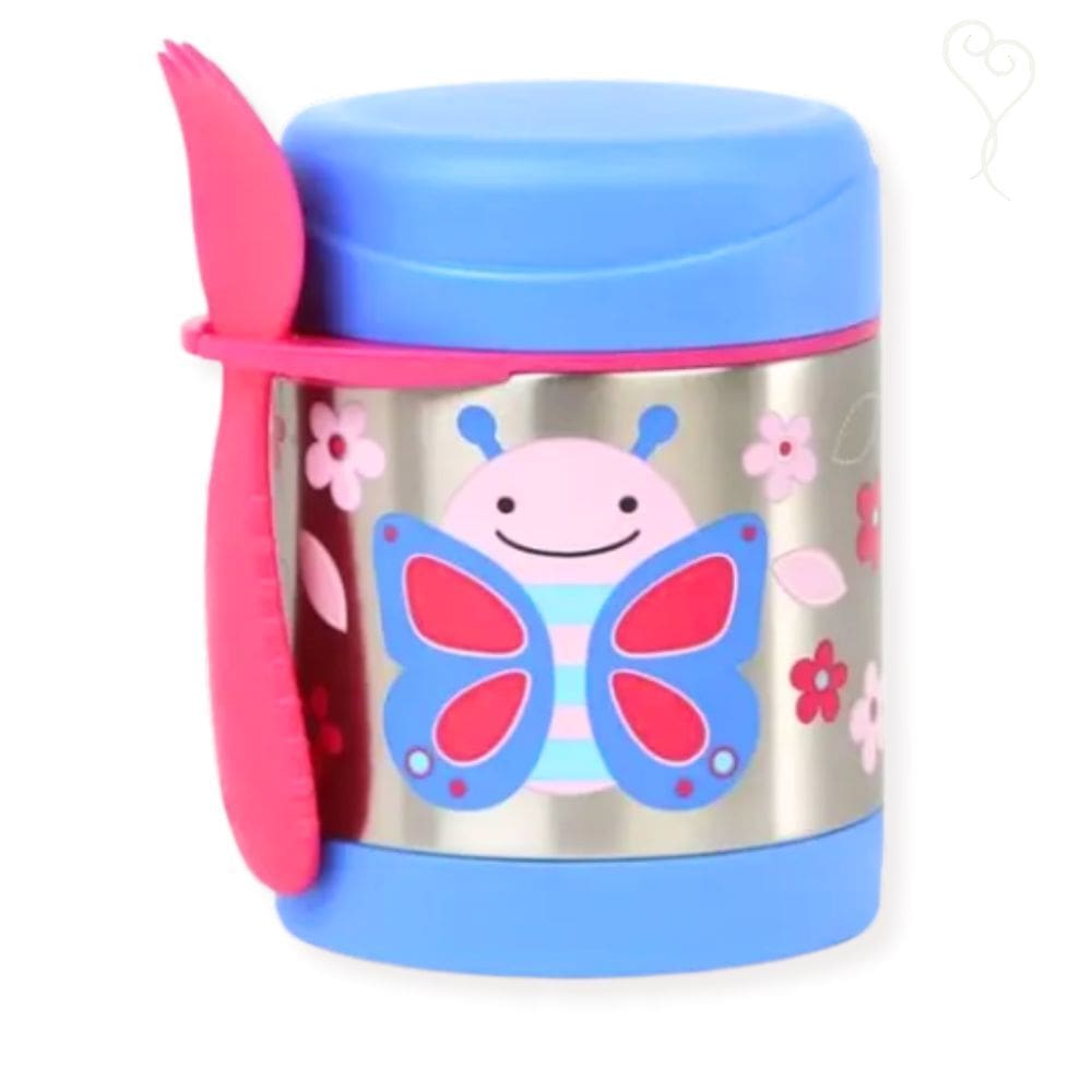 Pote Termico Com Talher Zoo Borboleta - Skip Hop