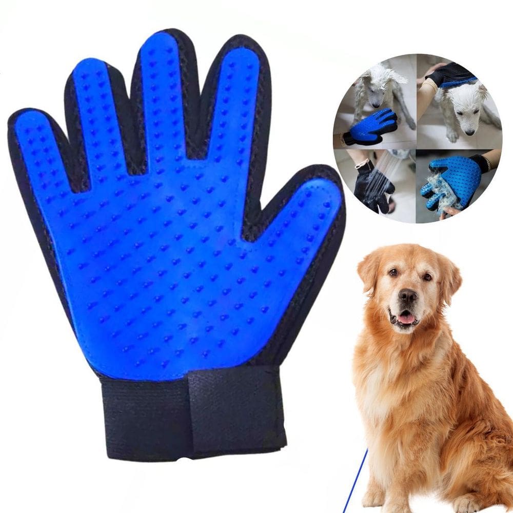 Luva Magnética Para Pets Conforto Limpeza