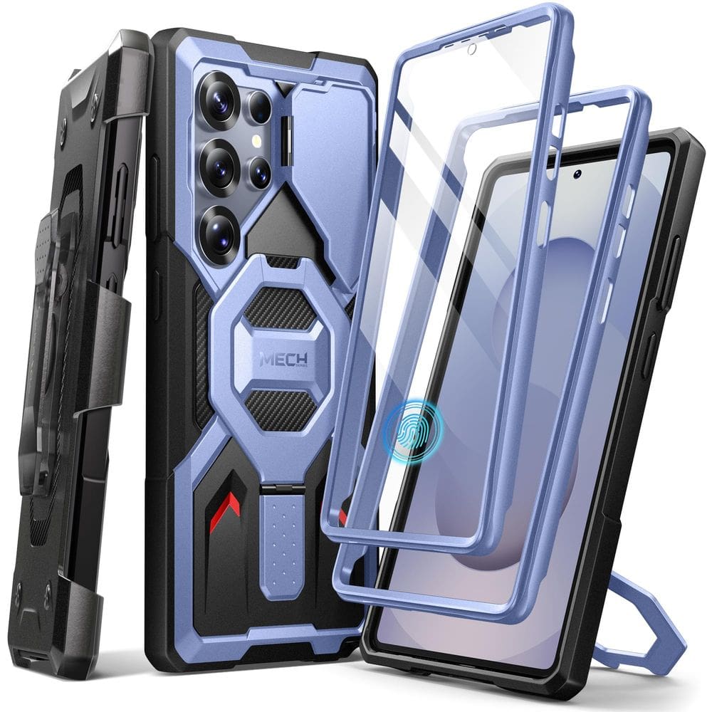 Capa com suporte magnético TONGATE Samsung Galaxy S25 Ultra Azul