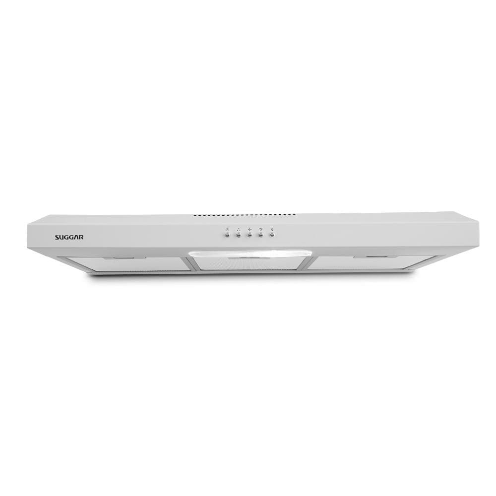 Depurador de Ar Slim 80cm Suggar DPS181BR com 3 Velocidades e Dupla Filtragem Branco 127V