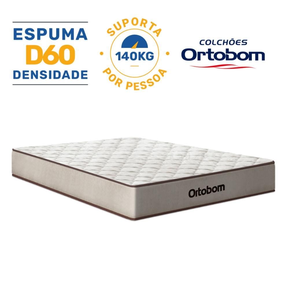Colchão de Espuma D60 Double Face Force Dream - Ortobom Casal 138cm
